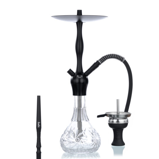 ALUXAdmiral_Black Aladin Hookah Alux – Admiral Black - Image 1