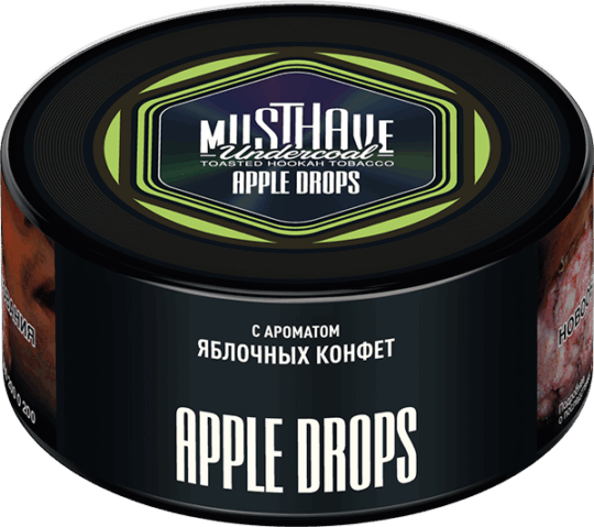 Musthave Apple Drops – 25гр. – Тютюн за наргиле - Image 1