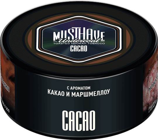 Musthave Cacao – 25гр. – Тютюн за наргиле - Image 1