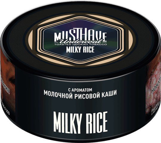 Musthave Milky Rice – 25гр. – Тютюн за наргиле - Image 1