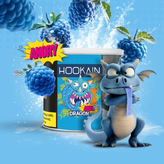 Hookain Angry Dragon 50 гр. - Тютюн за наргиле - Image 1